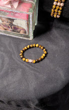 Load image into Gallery viewer, Handmade Tiger Eye Beaded Bracelet Set

